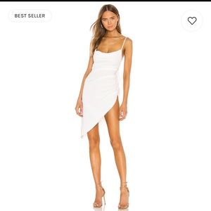 Amanda Uprichard Janet Dress in Ivory